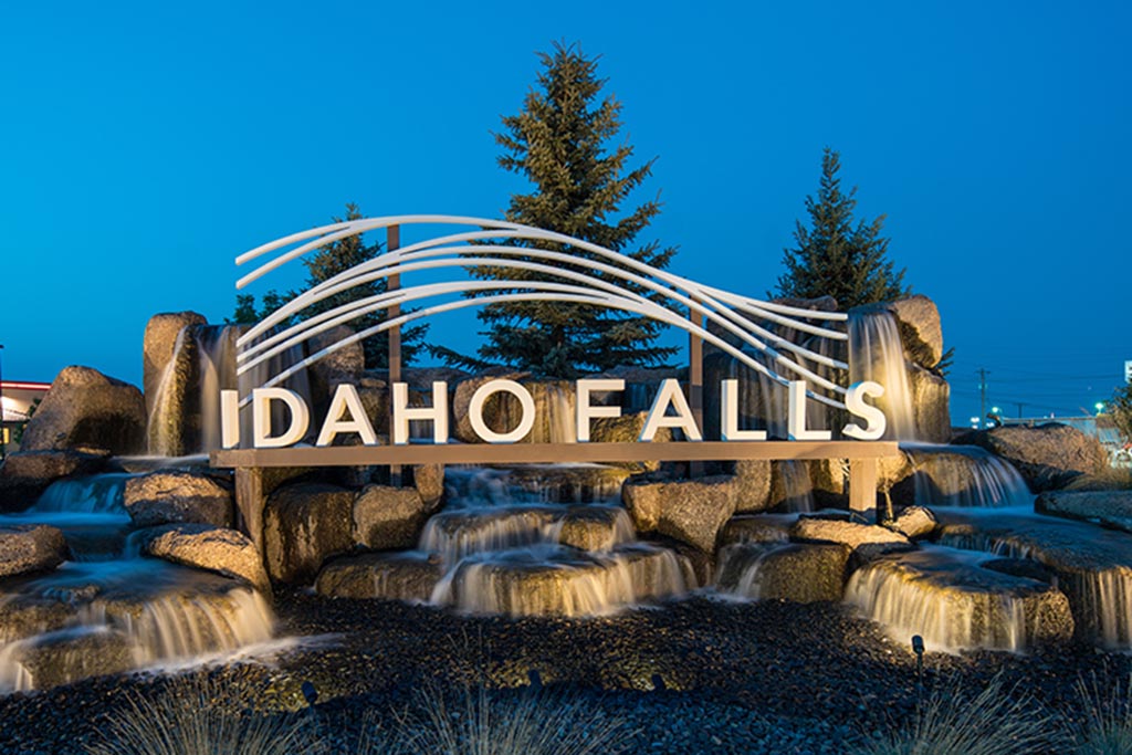 Idaho Falls monument