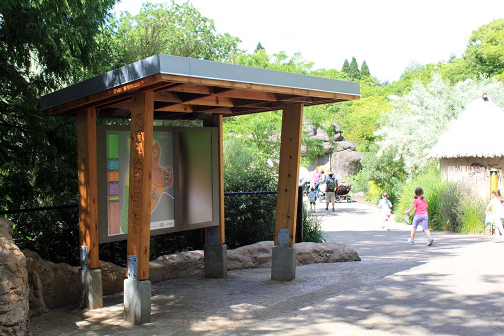 Oregon Zoo Digital Kiosk
