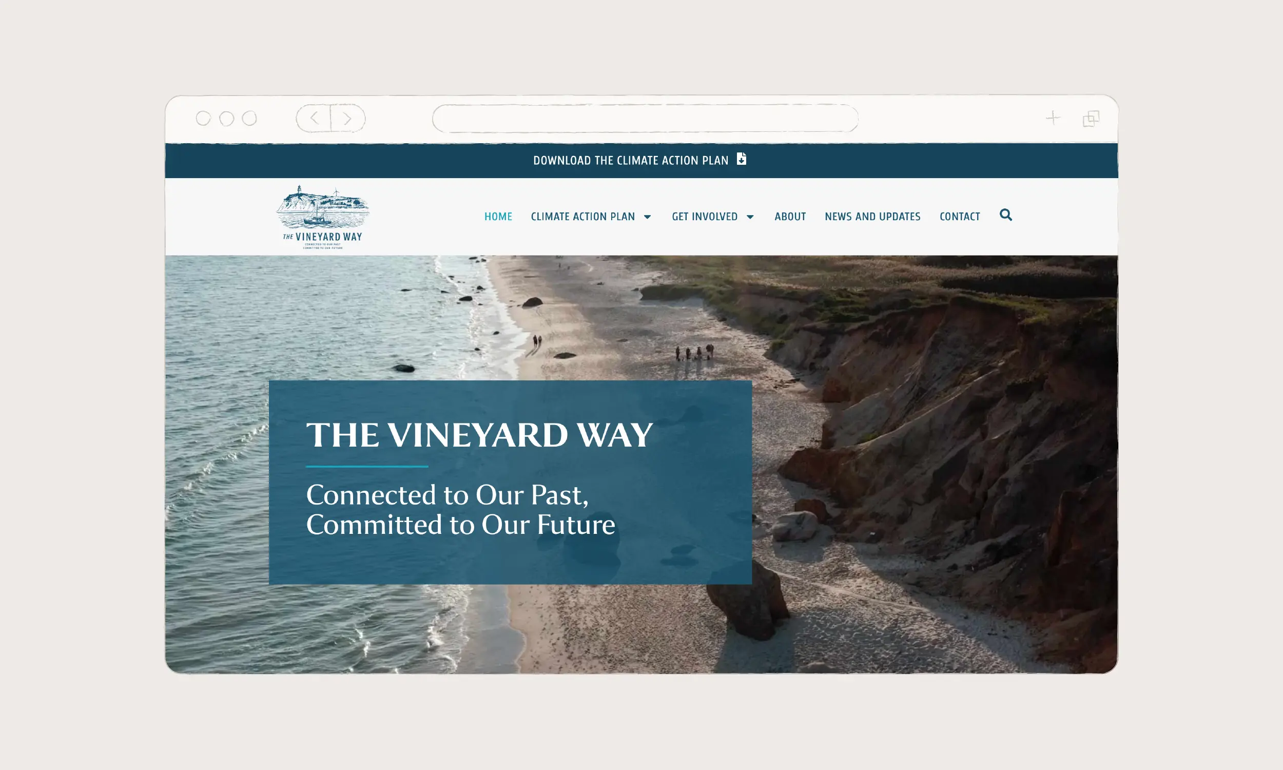 The Vineyard Way Website design