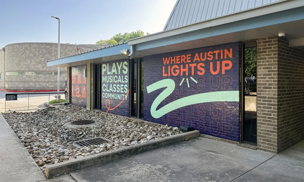 Zach Theater Austin Building Graphics