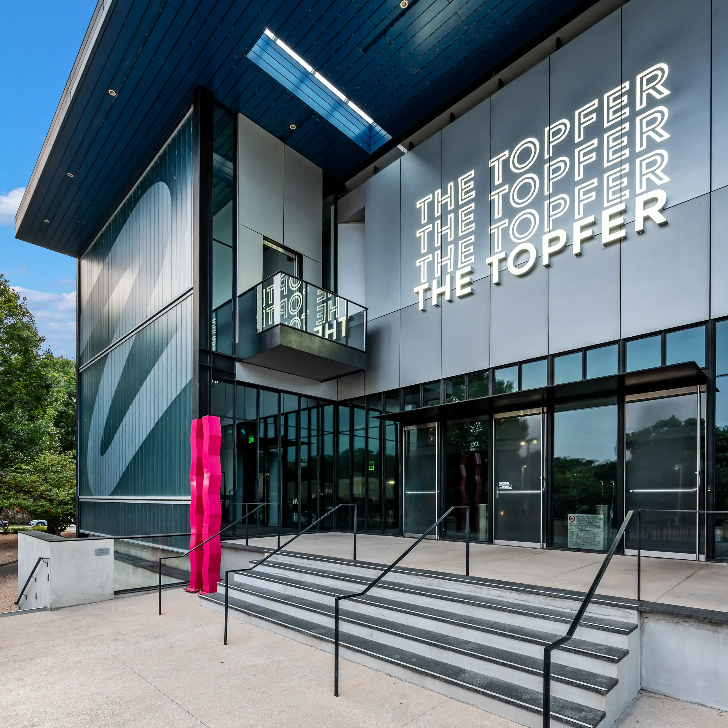 Zach Theater Topfer Signage